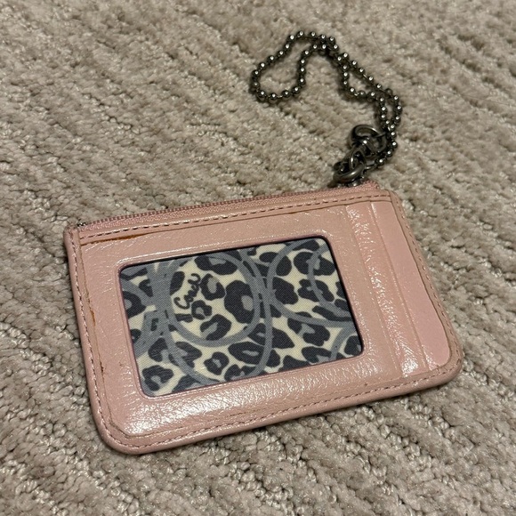 Coach Light Pink Poppy Card Holder - Picture 2 of 8